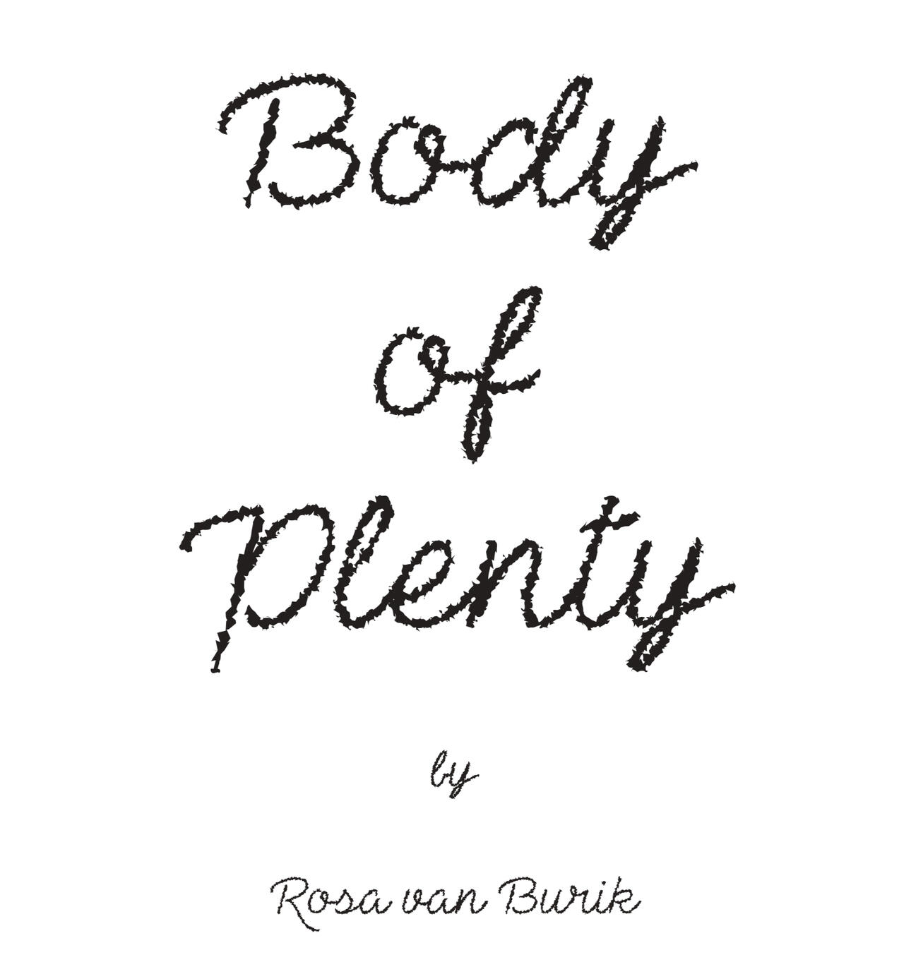 thesis Body of Plenty